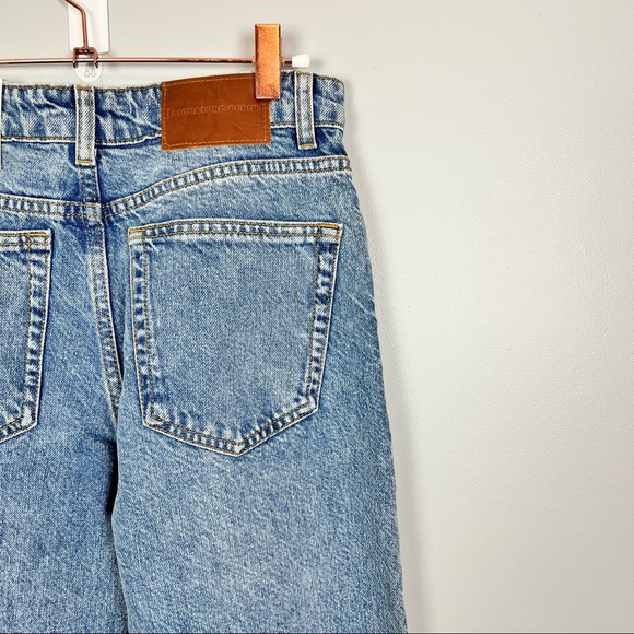 Zara The Midwaist Straight Jeans Share Blue Size 4 - Picture 6 of 7